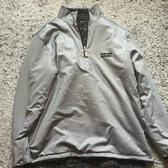 USA Palm Reversible Sherpa - Picture 2 of 3